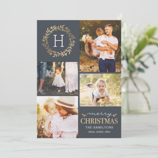 EDITABLE-kleurenfeestelijke feestelijke feestdagen Feestdagenkaart (Staand voorkant)