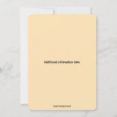 Editable Landscape Lake and Trees Kaart (Achterkant)