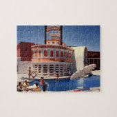 Editable  Las Vegas Showboot Legpuzzel (Horizontaal)