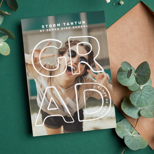 Editable LINE HOLLOW AFSTUDEERDER hedendaags 2023  Aankondiging