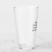 Editable Love Quote Valentine's  Glas (Rechts)