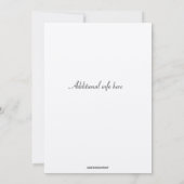 Editable Luggage Honeymoon Shower Kaart (Achterkant)