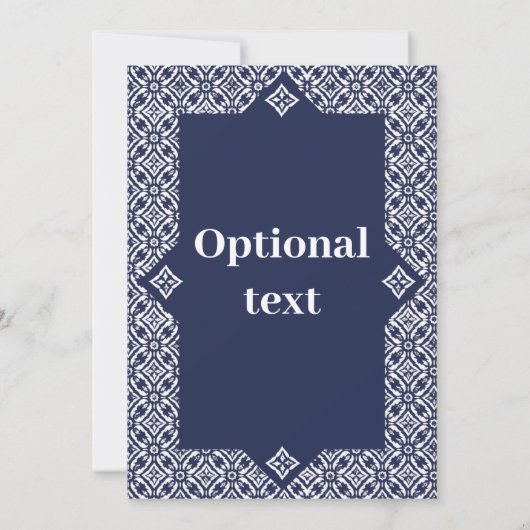 Editable Mexican Wedding Invitation 5 Kaart (Achterkant)