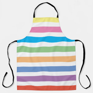 EDITABLE MODERN PASTEL COLORFUL STRIPE SCHORT