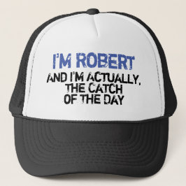 Editable Name Vist Fisherman Fun Trucker Pet