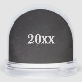 Editable Nativity and Year Sneeuwbol (Achterkant)