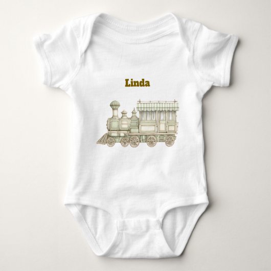  Editable Neutral Baby Bodysuit (Voorkant)