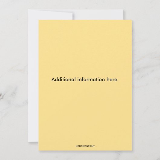 Editable Oriental Chinese Floral Pattern Kaart (Achterkant)