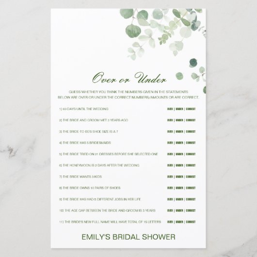 Editable over of onder het Spel van het Vrijgezell (Voorkant)