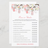 Editable over of onder het Spel van het Vrijgezell (Voorkant / Achterkant)