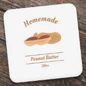 Editable Peanut Butter Label Sticker