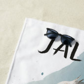 Editable Pelican Strandlaken (In situ)