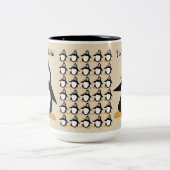 Editable Percius The Penguin Coffee Mok (Center)