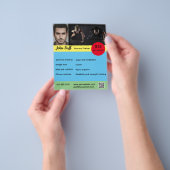 Editable Personal Trainer Flyer (Hand)
