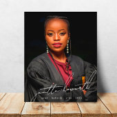 Editable Photo Template University Afstuderen