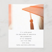 Editable Photo Template University Afstuderen (Achterkant)