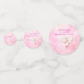 Editable Pink Chinoiserie Table Confetti (Voorkanten)