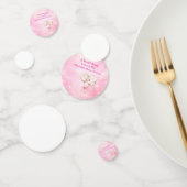 Editable Pink Chinoiserie Table Confetti (Groep)
