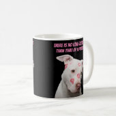 Editable Pitbull Lover Koffiemok (Voorkant rechts)