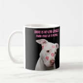 Editable Pitbull Lover Koffiemok (Links)