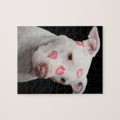 Editable Pitbull Lover Legpuzzel (Horizontaal)