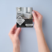 Editable Plumber Flyer Template | Plumbing Service (Hand)