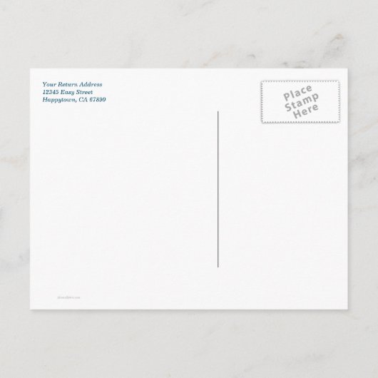 Editable Primrose Flowers  Crate Art Briefkaart (Achterkant)