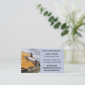 Editable Professional Roofer Visitekaartje (Staand voorkant)