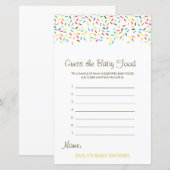 Editable Raad het Baby Baby shower Game (Voorkant / Achterkant)