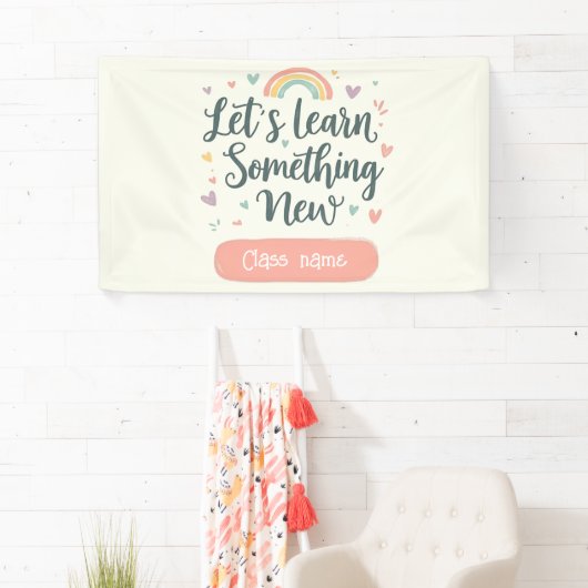 Editable Rainbow Classroom – Let’s Learn Spandoek (Insitu)