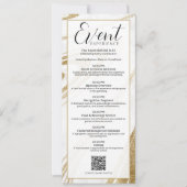 Editable Recognition Event Program Kaart (Voorkant)