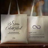 Editable Recognition Tote Bag