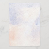 Editable Safari Birthday Invitation Kaart (Achterkant)