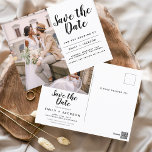 Editable Save the Date Elegant Minimalist Photo Briefkaart<br><div class="desc">Editable Modern and Elegant Minimalist Photo Save the Date Wedding Briefkaart. Sparen de kaart van de datumuitnodiging omvat moderne hand breedgeschreven manuscripttypografie met een kic en eenvoudig ontwerp dat u uw aangepast afbeelding van de de fotografie van het verloving kunt toevoegen aan.</div>