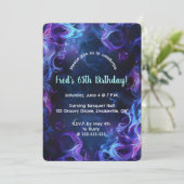 Editable Smoky  Kaart (Staand voorkant)