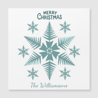 Editable Snowflake Christmas/Holiday