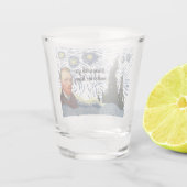 Editable Starry Night Glass Shot Glas (Achterkant)