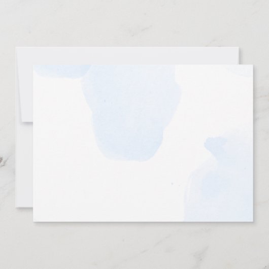 Editable Summer Float Into Four Birthday Photo Kaart (Achterkant)