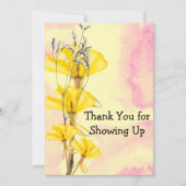 Editable Thank You Card for Therapy Clients Simple Bedankkaart (Voorkant)