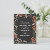 Editable Toast Bread Quote Briefkaart (Staand voorkant)