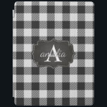 Editable Trendy Black en White Buffalo Plays Name iPad Cover<br><div class="desc">U kunt uw trendy iPad-draagtas eenvoudig personaliseren met "sjabloon personaliseren". Als u de doopvonten of de doopvontkleuren zou willen uitgeven,  enkel gebruik de blauwe "pas verder"verbinding aan. Vraag alsjeblieft niet aarzelen om hulp te vragen.</div>