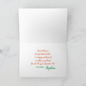 Editable Tropical Happy Birthday, mijn Trini vrien Kaart (Binnen)