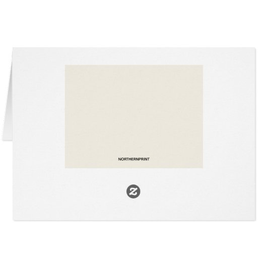 Editable Twee Eagles op Teken Dank u Kaart (Achterkant Horizontaal)