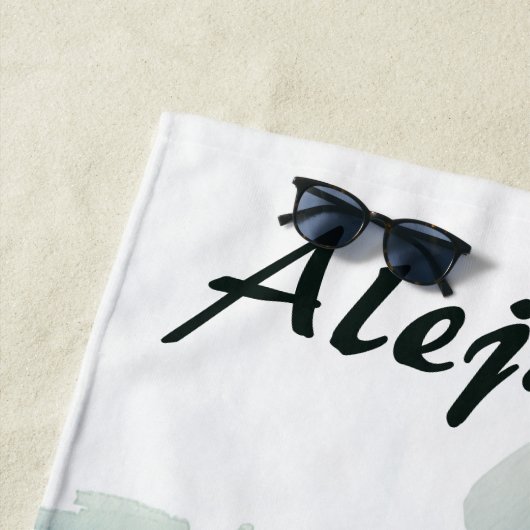 Editable Walrus Strandlaken (In situ)