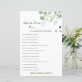 Editable Wat is het Vrijgezellenfeest van de Bride (Staand voorkant)