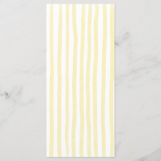 Editable Wedding Menu (Achterkant)