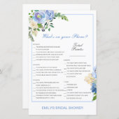 Editable What's on your Phone Bridal Shower Game (Voorkant / Achterkant)