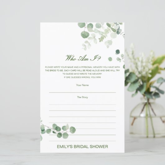 Editable Who ben I, Memory Lane Vrijgezellenfeest (Staand voorkant)