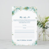 Editable Who ben I, Memory Lane Vrijgezellenfeest (Staand voorkant)