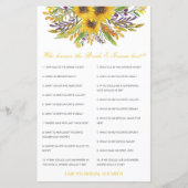 Editable Who kent Bride en Groom Beste Kaart (Voorkant)